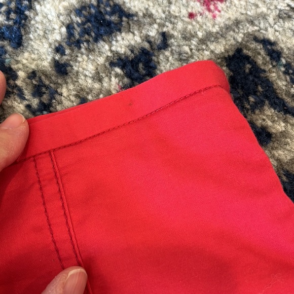 J. Crew 2000’s coral cotton a line skirt size 12 - Picture 10 of 10